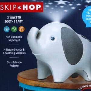 Skip Hop Baby Soother, Melodies and Moonlight, Elephant